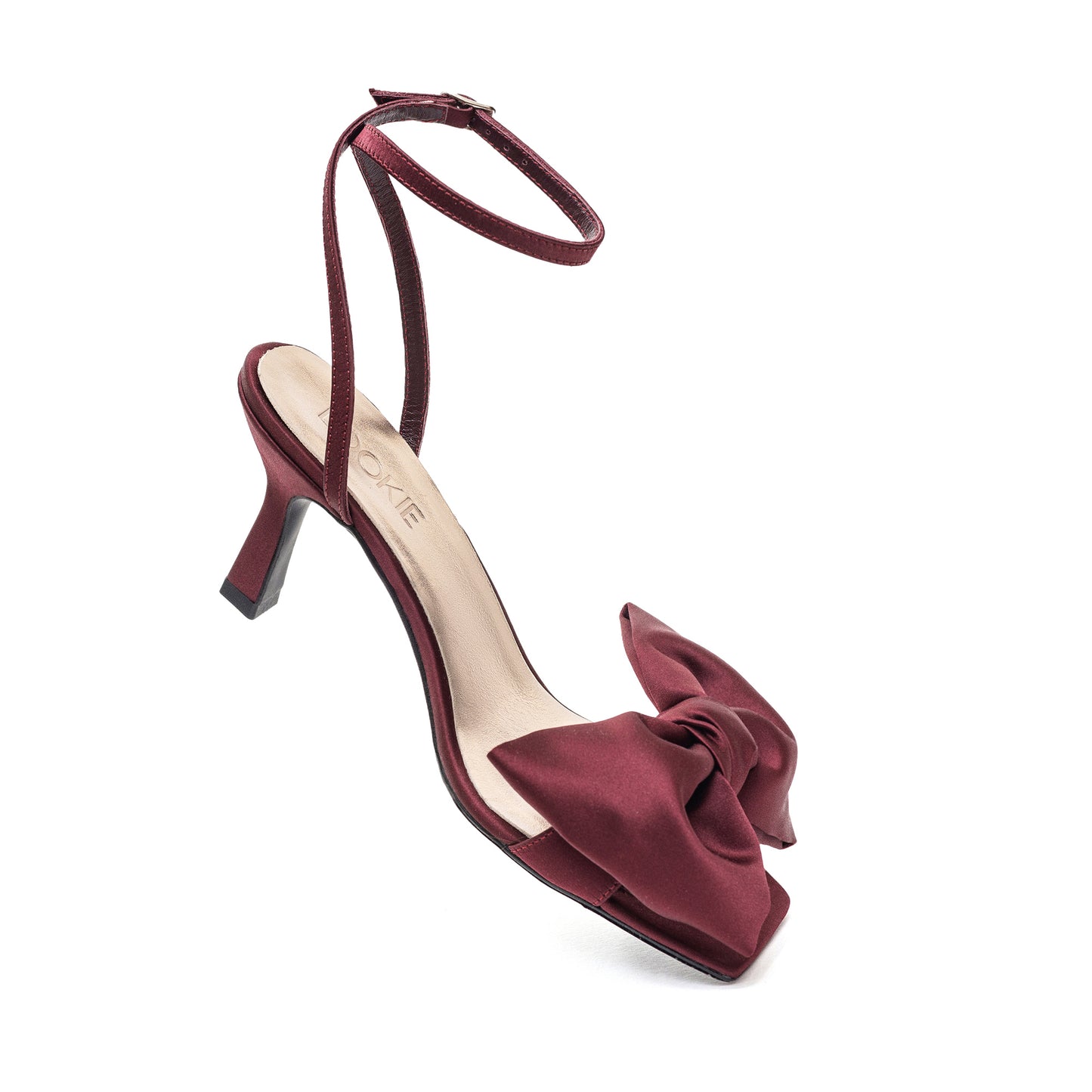 Nessa sandals with a satin bow LOOKIE ATELIER