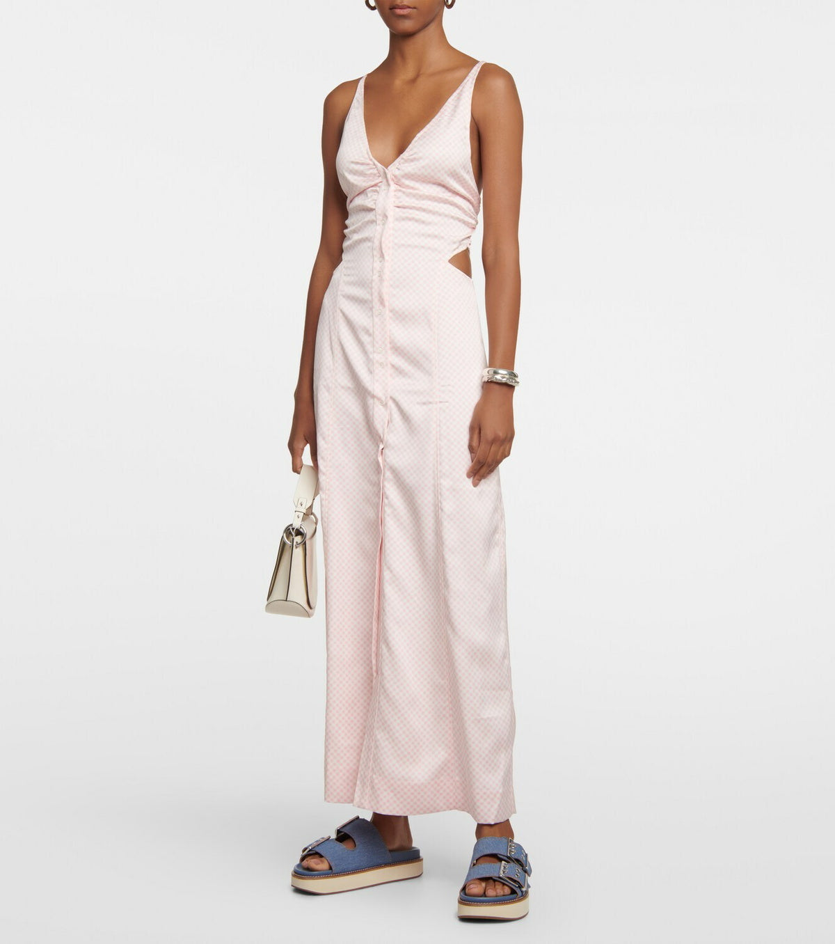 Denim Platform Sandals GANNI (Pre-Owned)