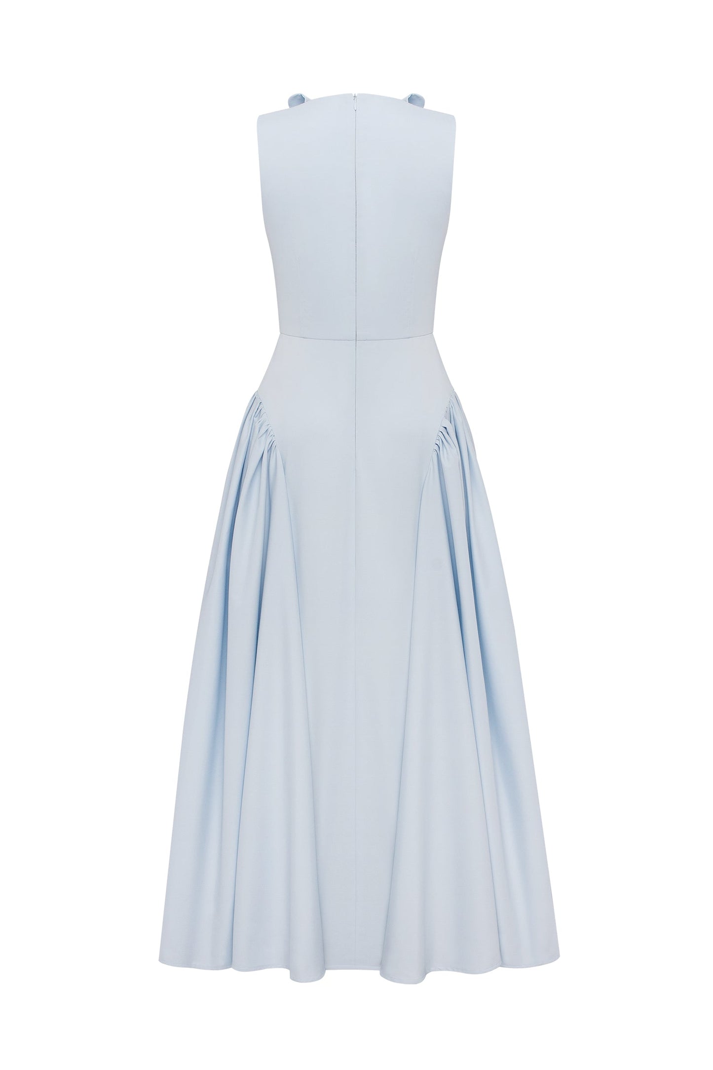 Fouet dress in celestial blue PODYH