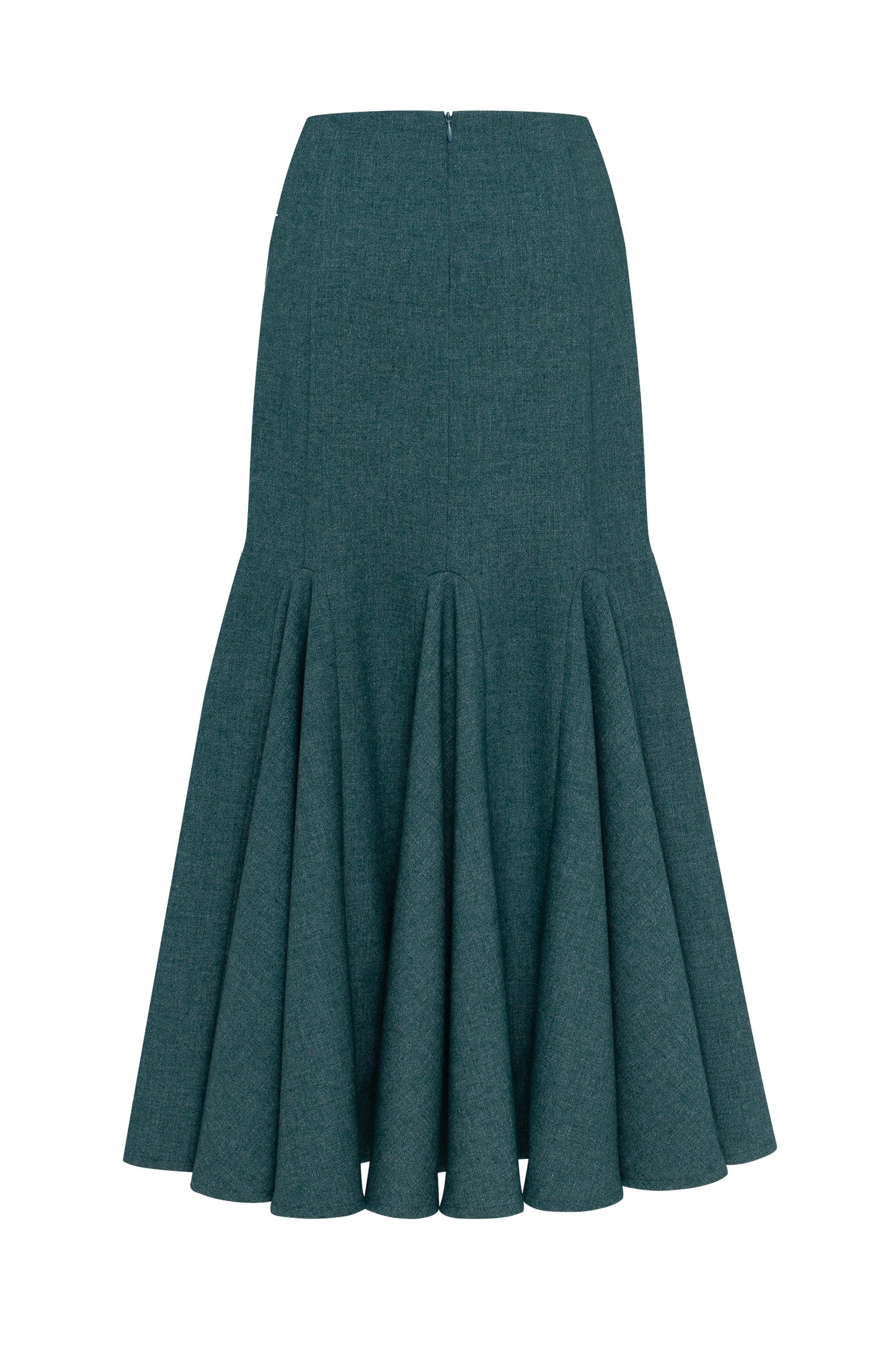 Secessia skirt in rich teal PODYH