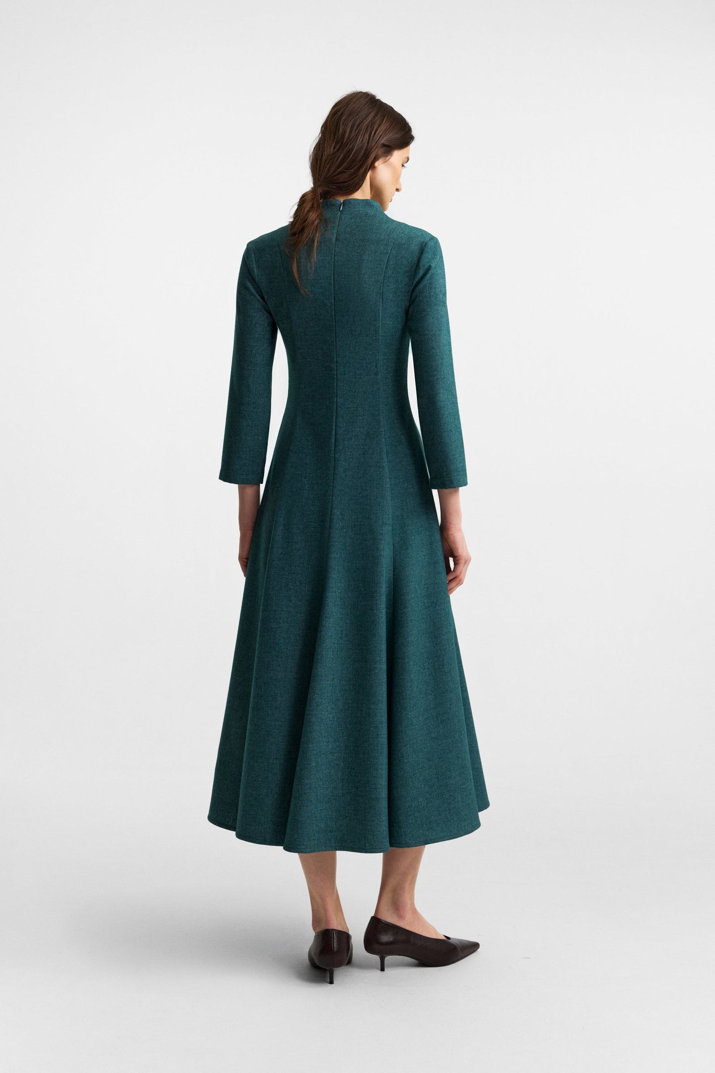 Edicule dress in rich teal PODYH