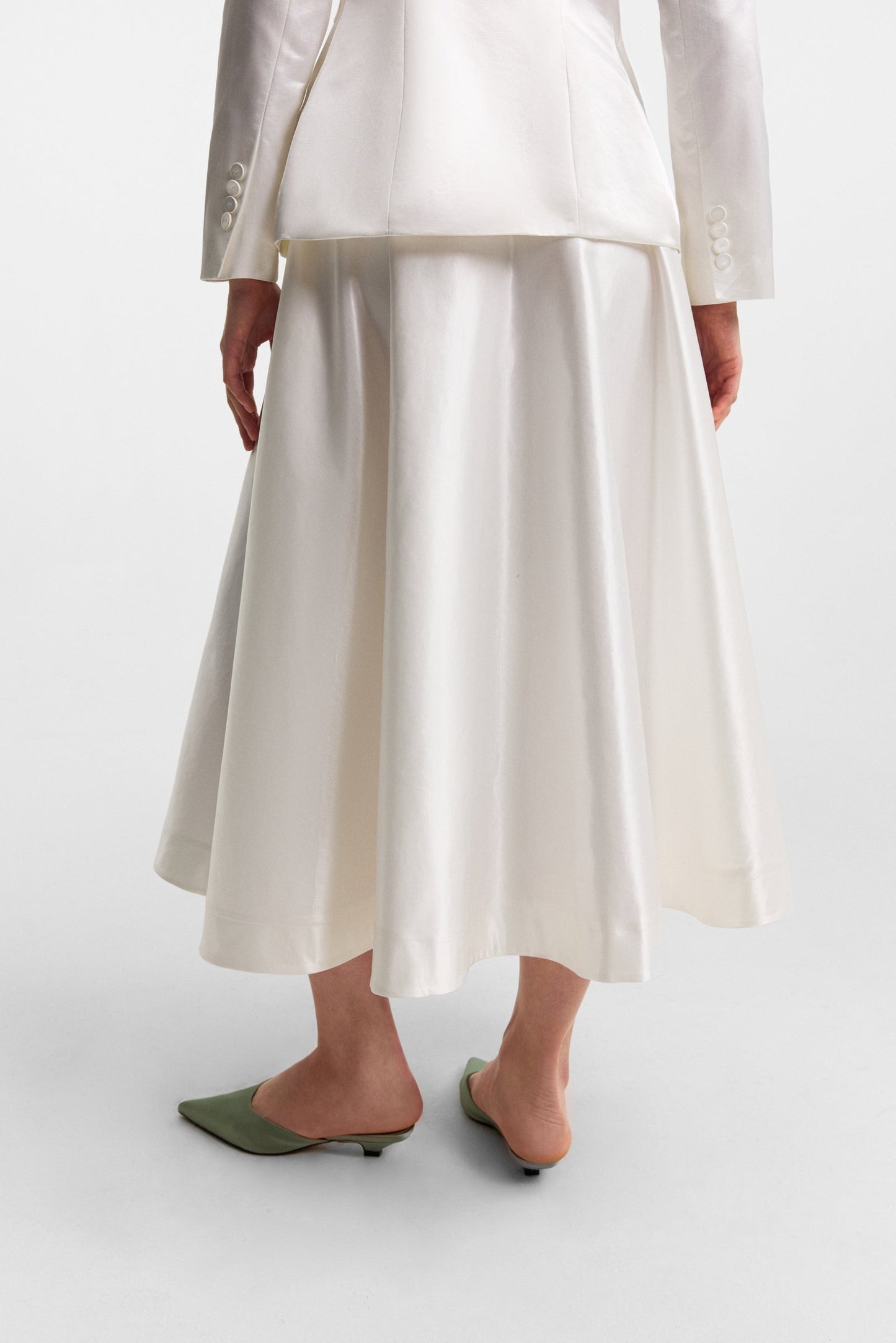 Iris skirt in cloud white PODYH