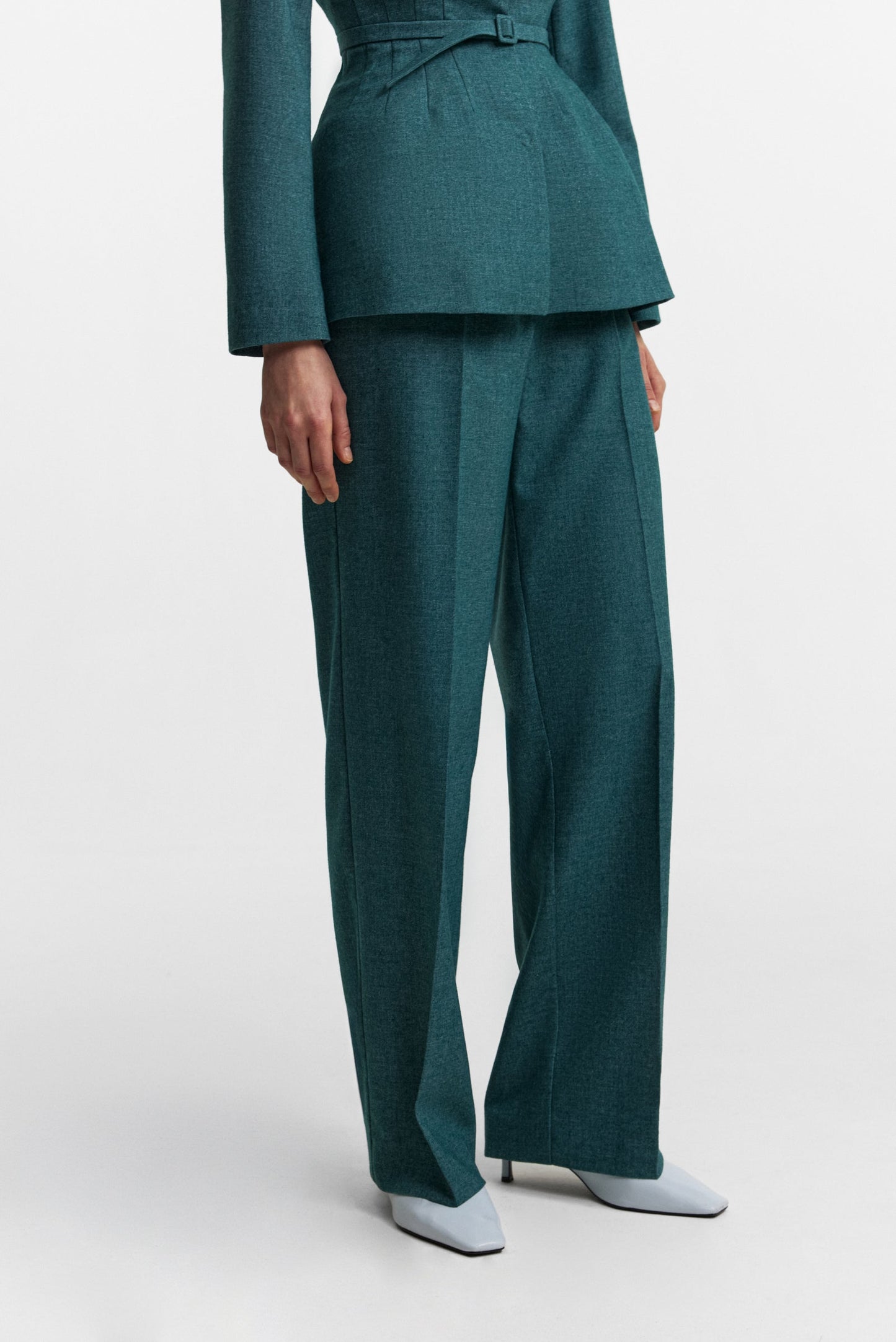 Secessia pants in rich teal PODYH