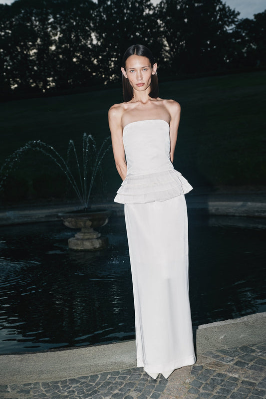 Vezha skirt creamy white PODYH