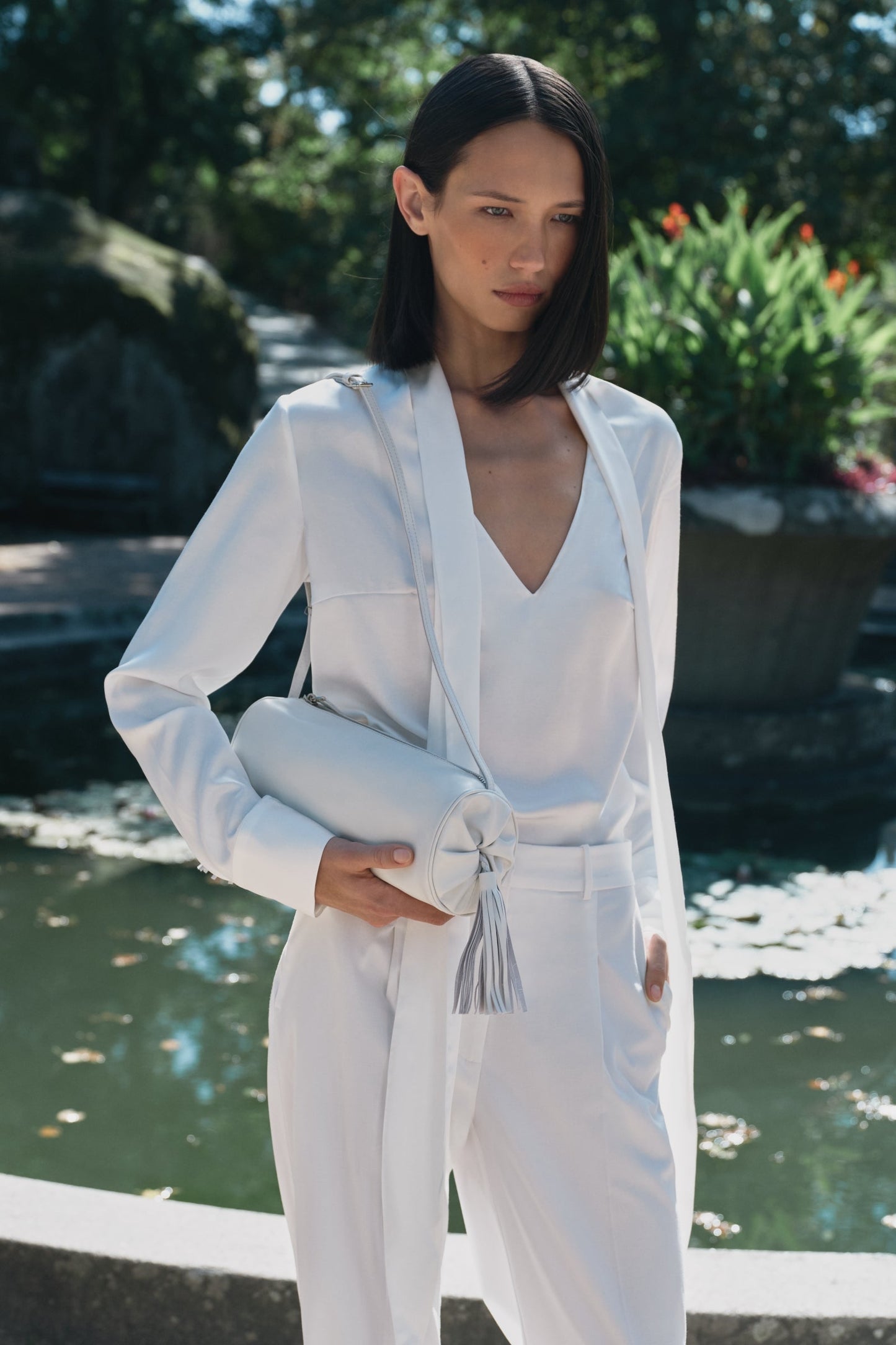 Kemer pants meringue white PODYH