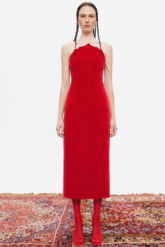 Saray dress red PODYH