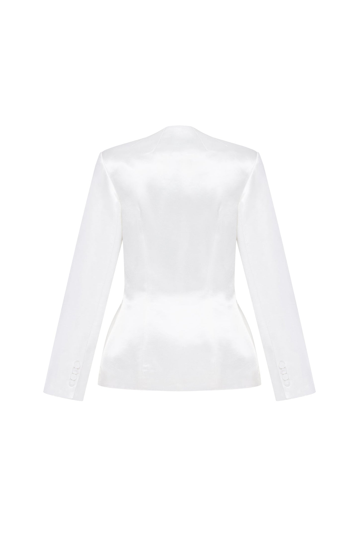 Iris jacket in cloud white PODYH