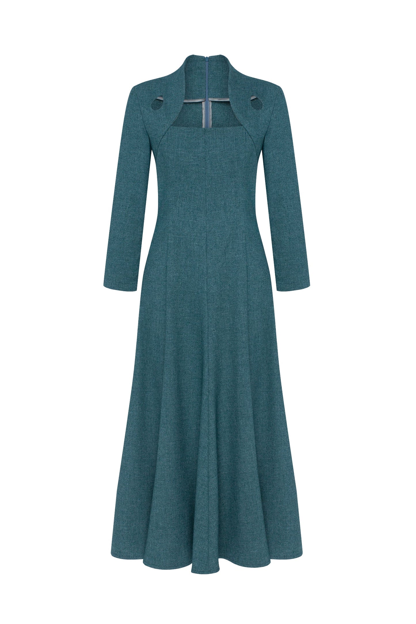 Edicule dress in rich teal PODYH