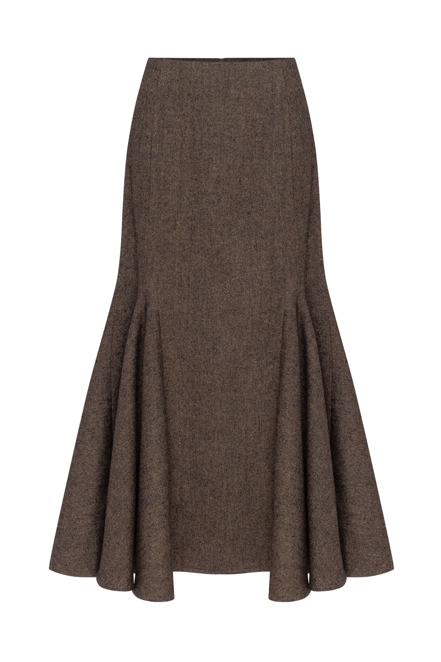 Secessia skirt in rich brown PODYH