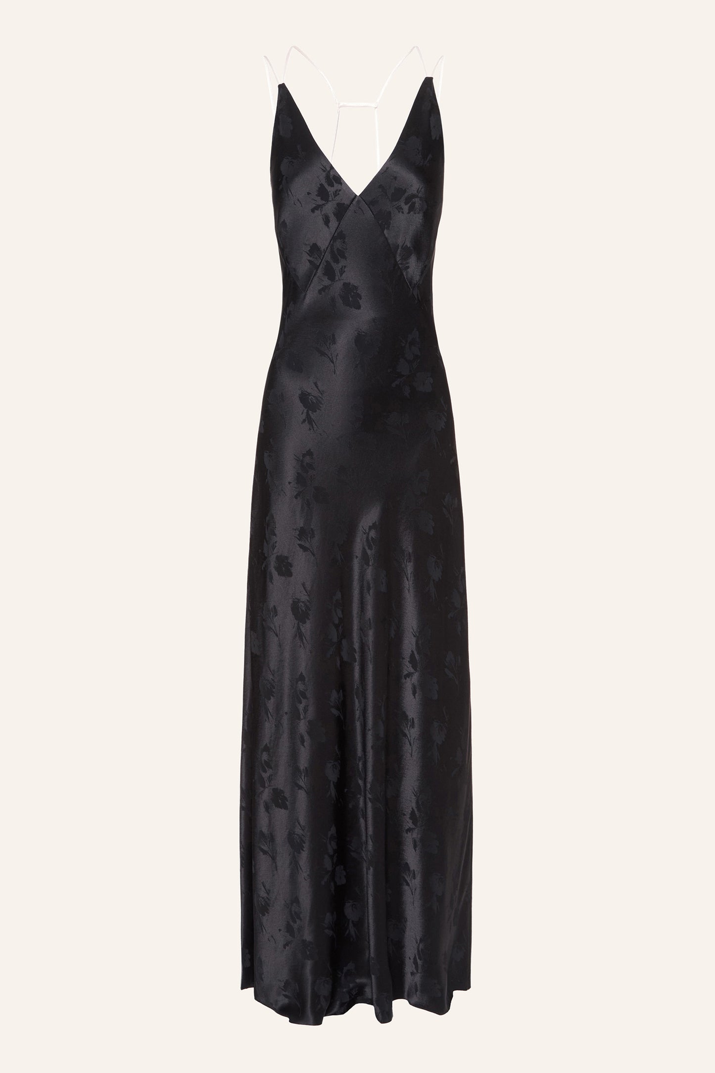 VISCOSE LONG DRESS  KATERINA KVIT
