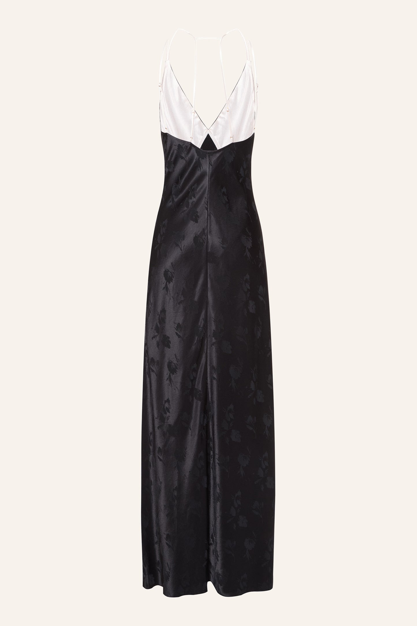 VISCOSE LONG DRESS  KATERINA KVIT