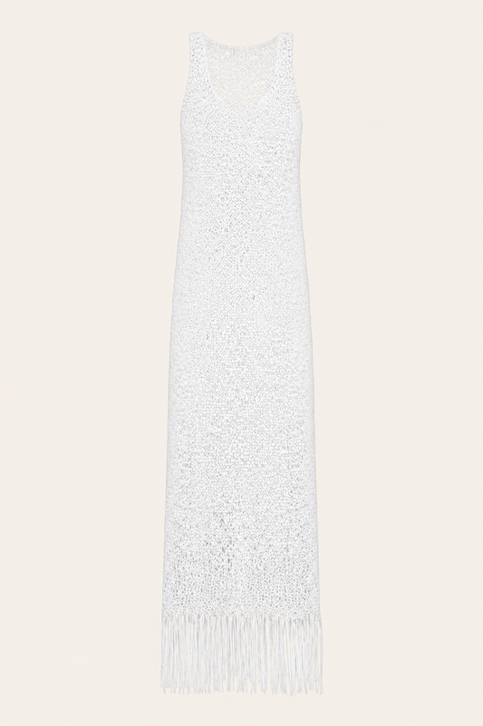 KNITWEAR DRESS  KATERINA KVIT