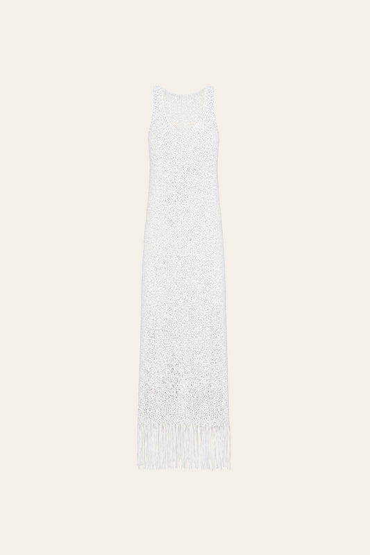 KNITWEAR DRESS  KATERINA KVIT
