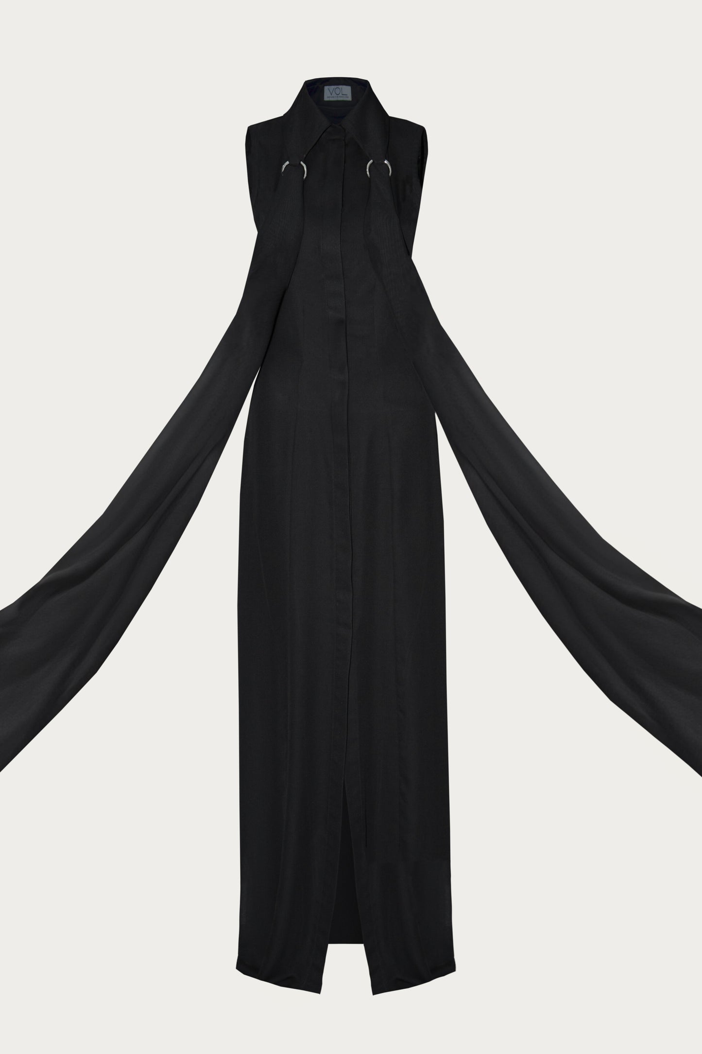 Sheer Scarf Dress VESTIAIRE D'UN OISEAU LIBRE