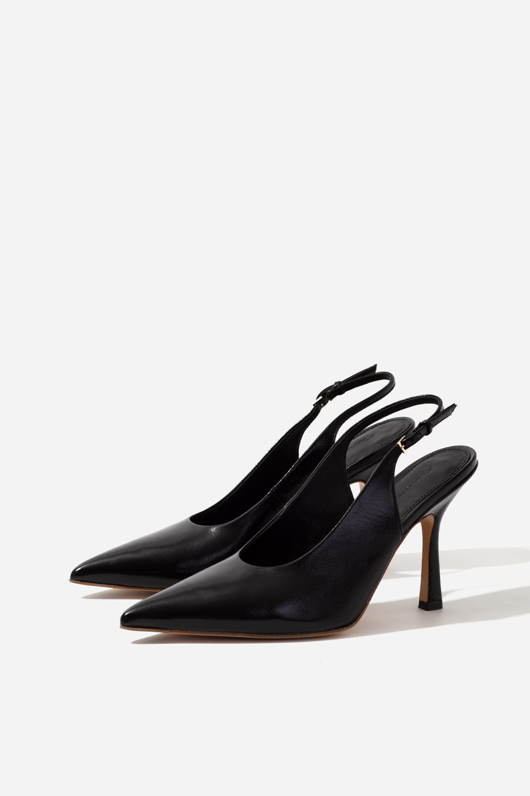 ROOMY black slingbacks KACHOROVSKA