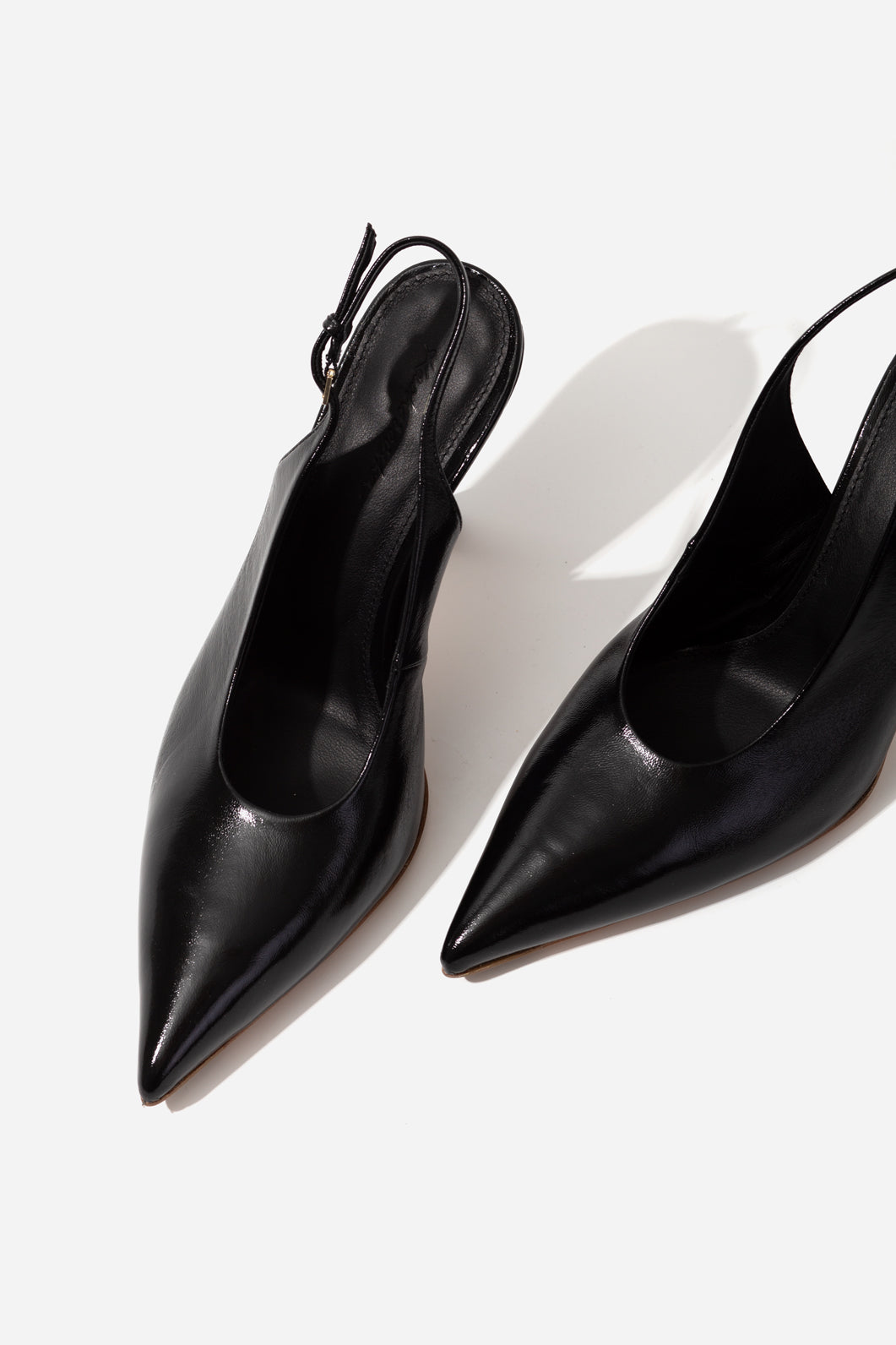 ROOMY black slingbacks KACHOROVSKA