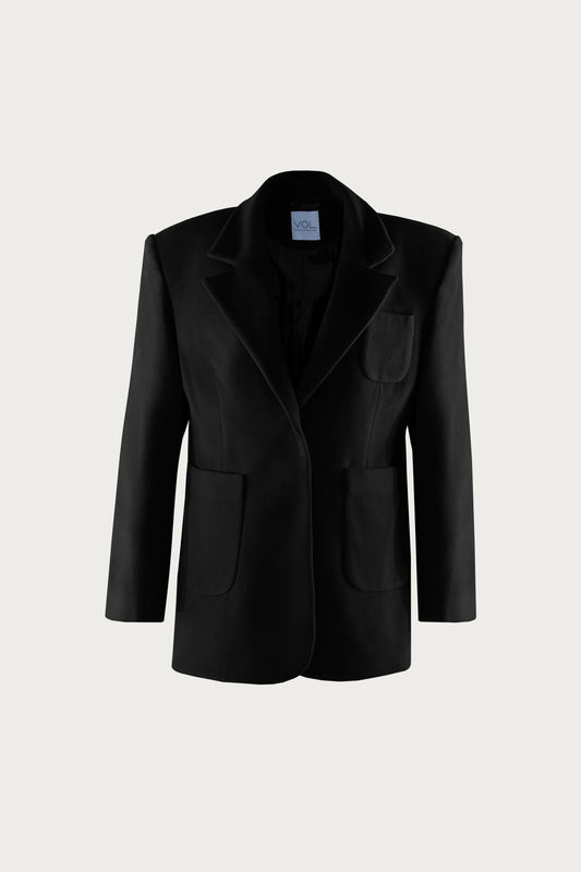 Cashmere Oversized Jacket VESTIAIRE D'UN OISEAU LIBRE