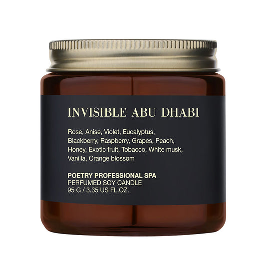 MASSAGE CANDLE INVISIBLE ABU DHABI 95 G POETRY HOME