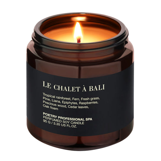MASSAGE CANDLE LE CHALET À BALI 95 G POETRY HOME