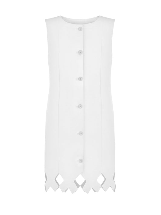 Tympan vest eggshell PODYH