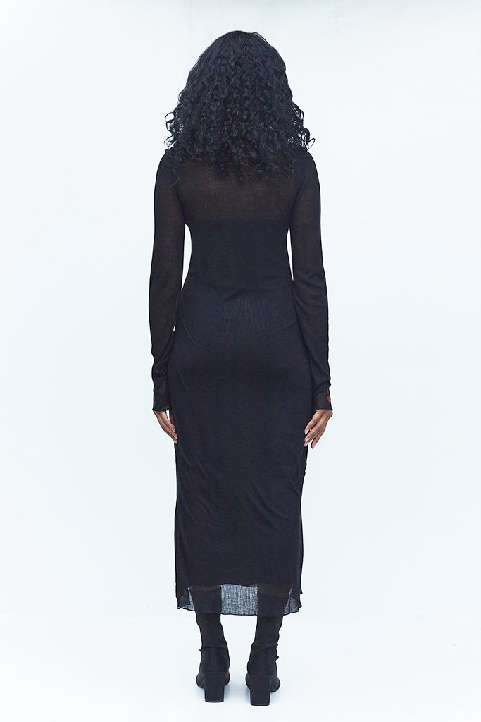 Semi transparent Dress with the stamp G2A