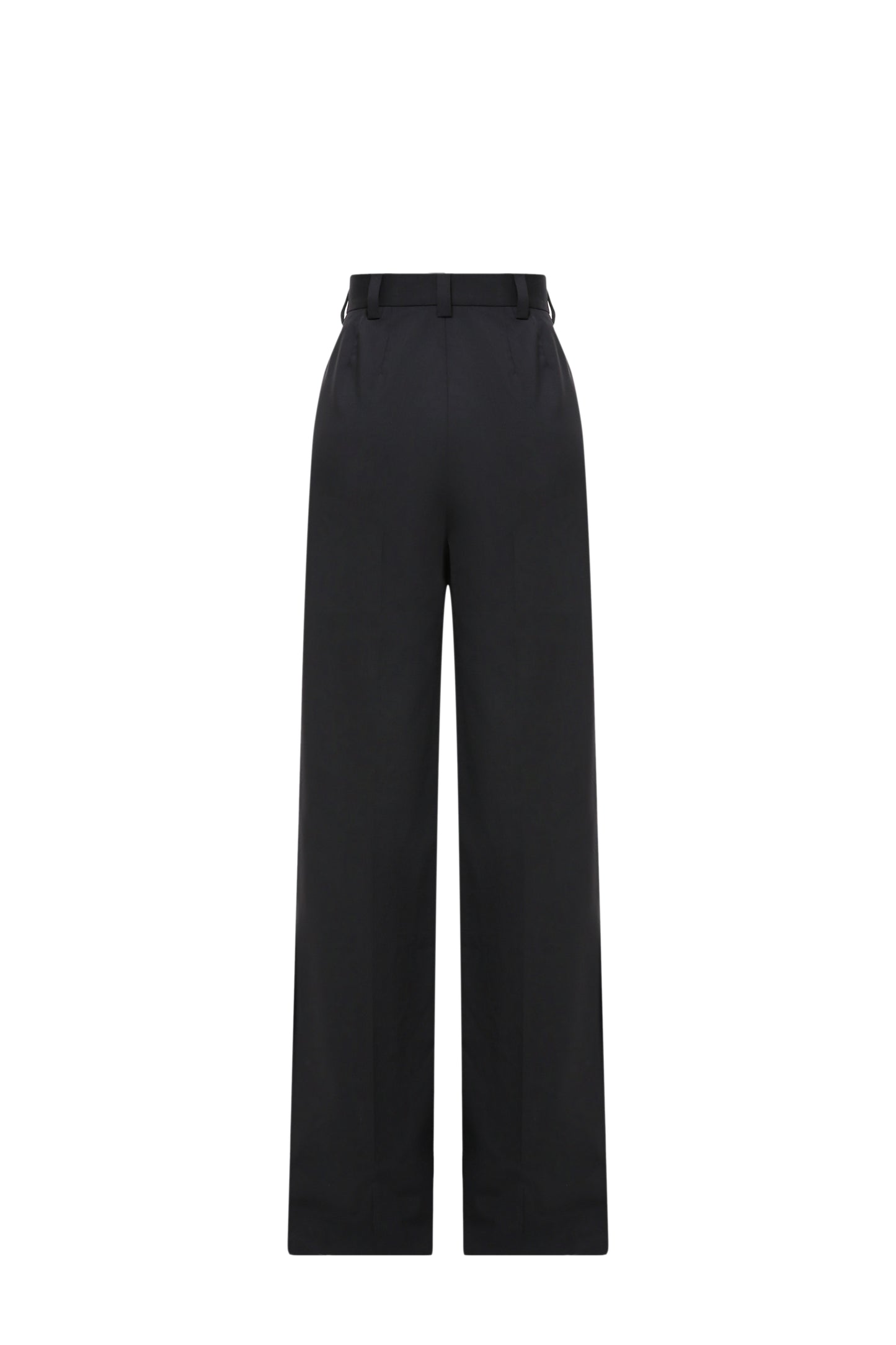 Black trousers with white piping A.M.G.