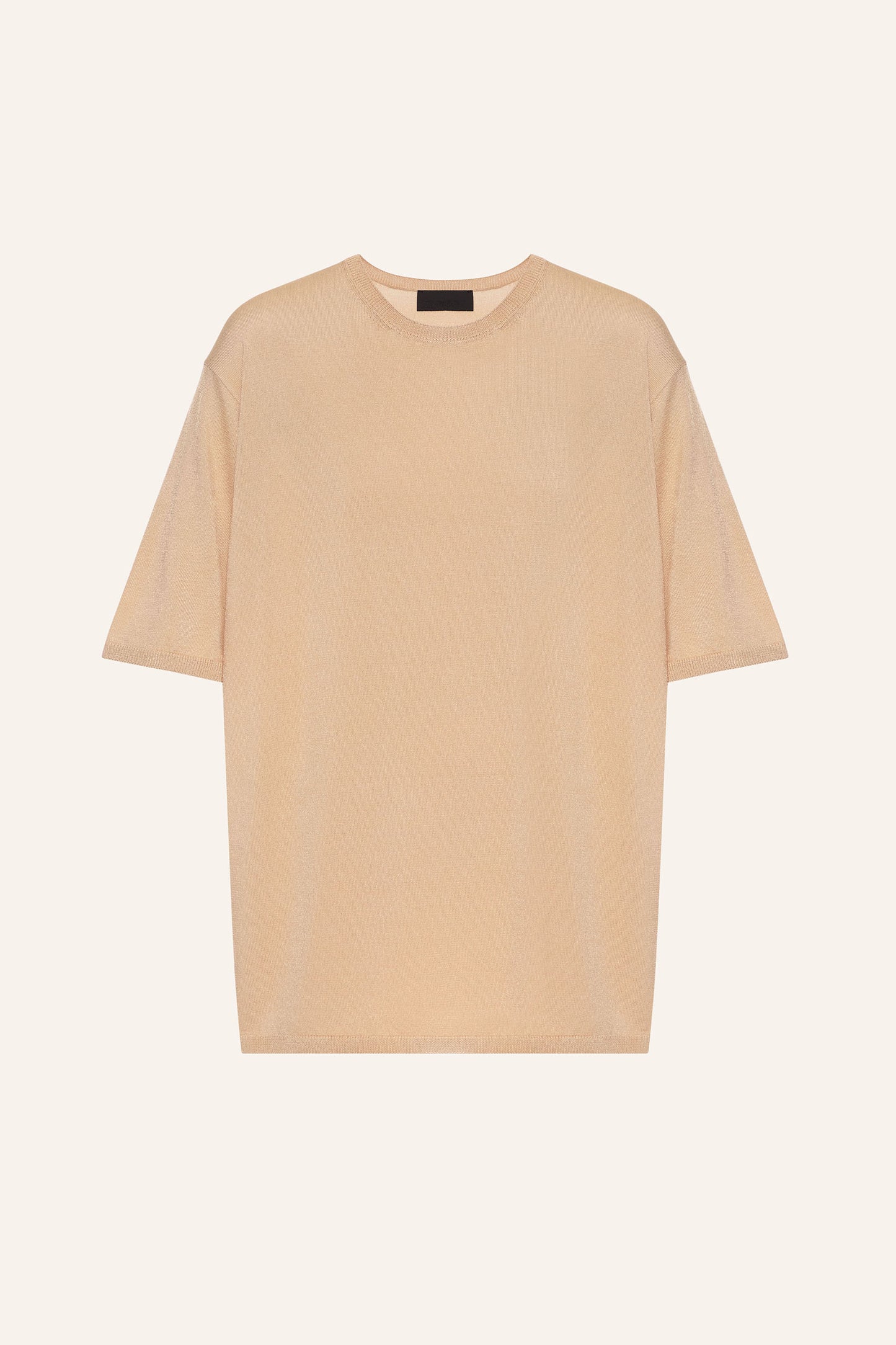 KNITTED T-SHIRT KATERINA KVIT