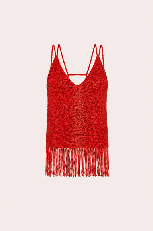 KNITWEAR TOP KATERINA KVIT