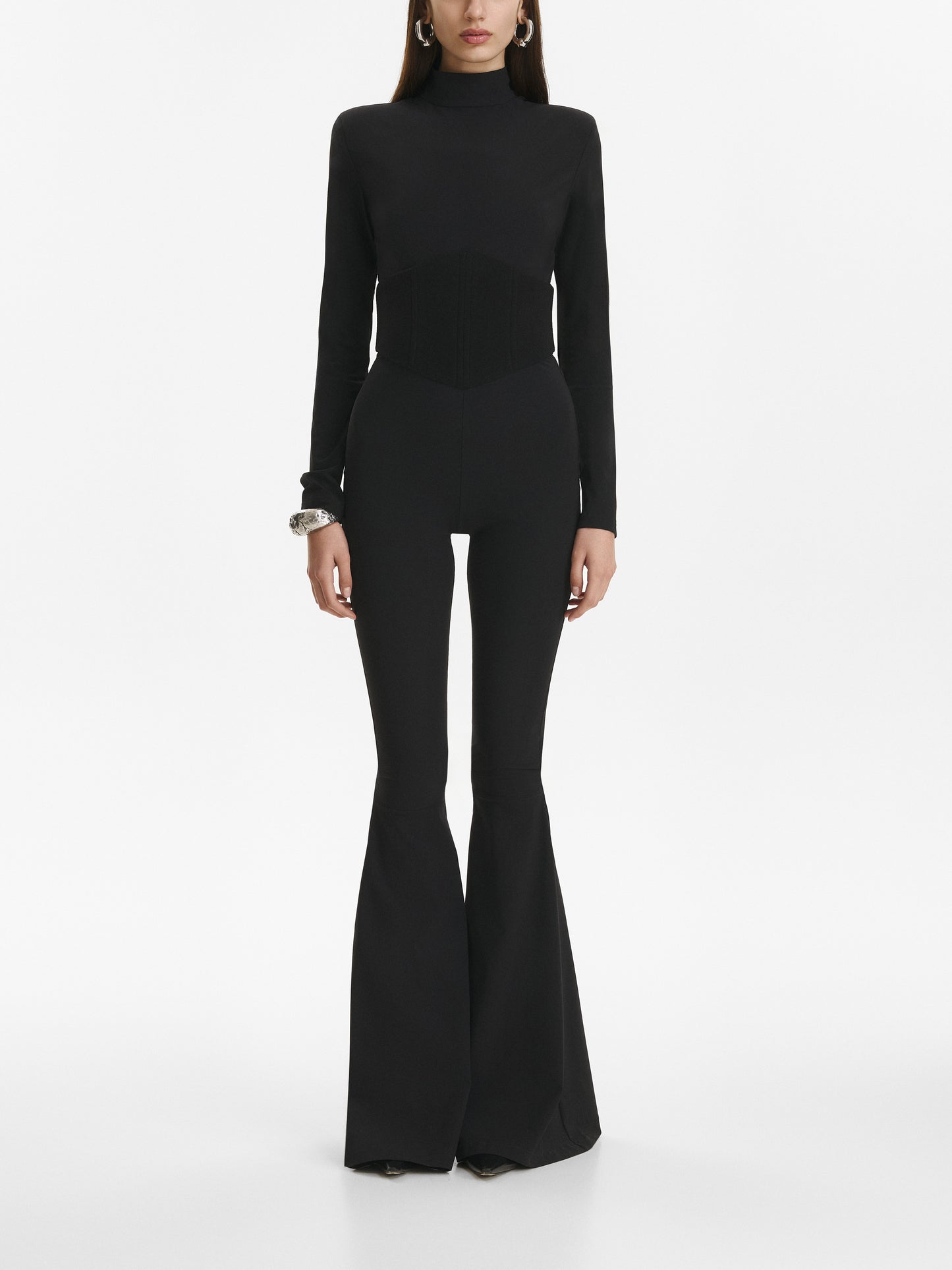 Lycra Flared Jumpsuit VESTIAIRE D'UN OISEAU LIBRE