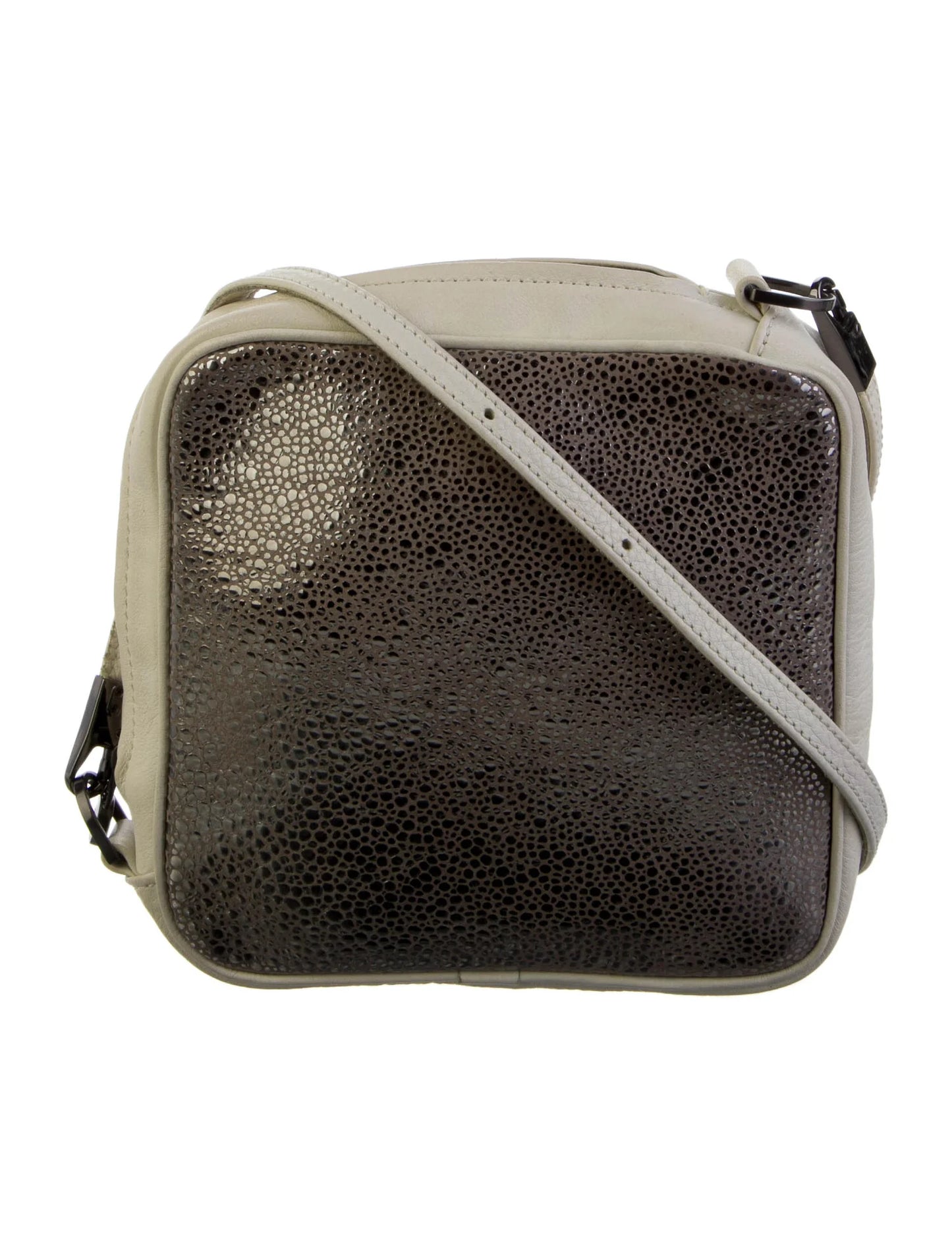 Printed Leather Crossbody Bag ARCHE (Pre-Owned)