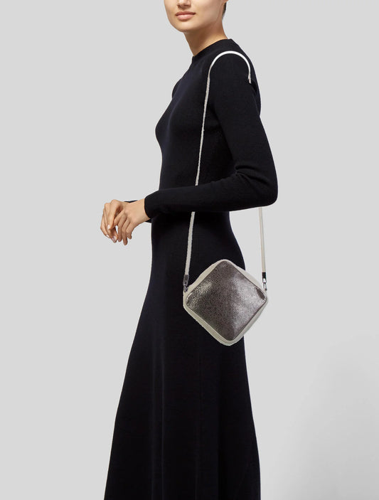 Printed Leather Crossbody Bag ARCHE (Pre-Owned)