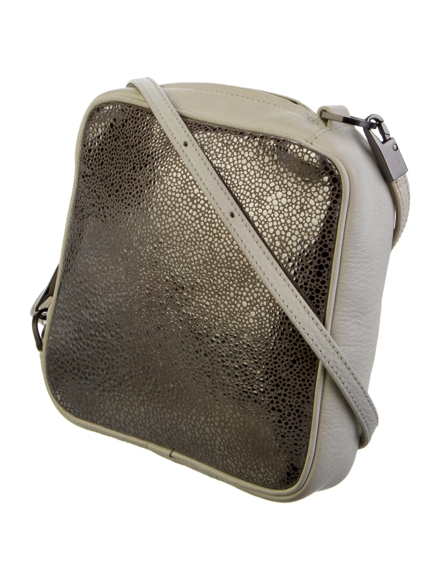 Printed Leather Crossbody Bag ARCHE (Pre-Owned)