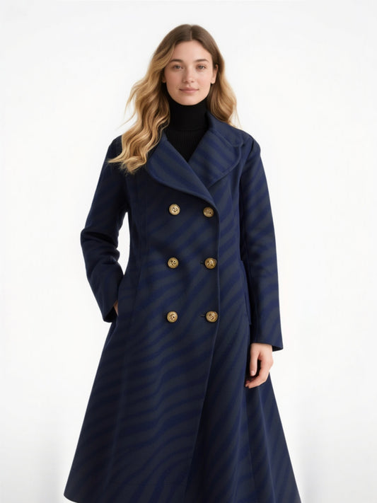 Coat Navy Blue VIVIENNE WESTWOOD RED LABEL (Pre-Owned)