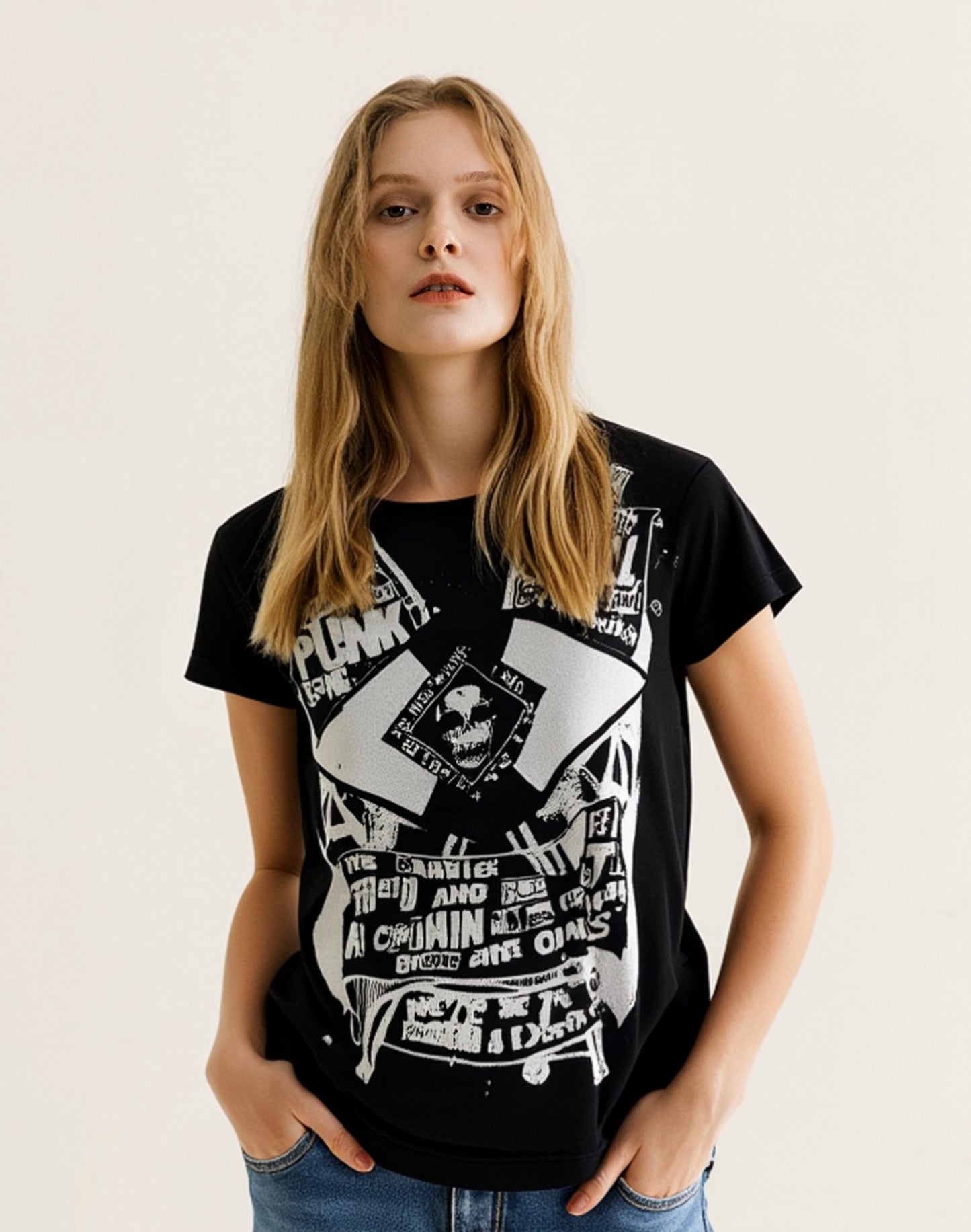 Anglomania Punk Graphic T-Shirt VIVIENNE WESTWOOD (Pre-Owned)