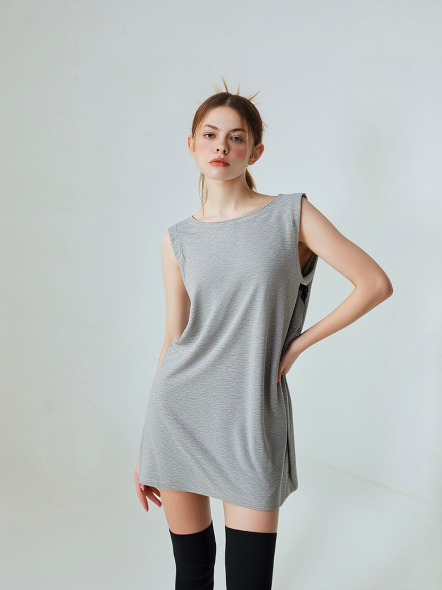 Sleeveless Jersey Dress With Side Straps MCQ ALEXANDER MCQUEEN (Pre-Owned)
