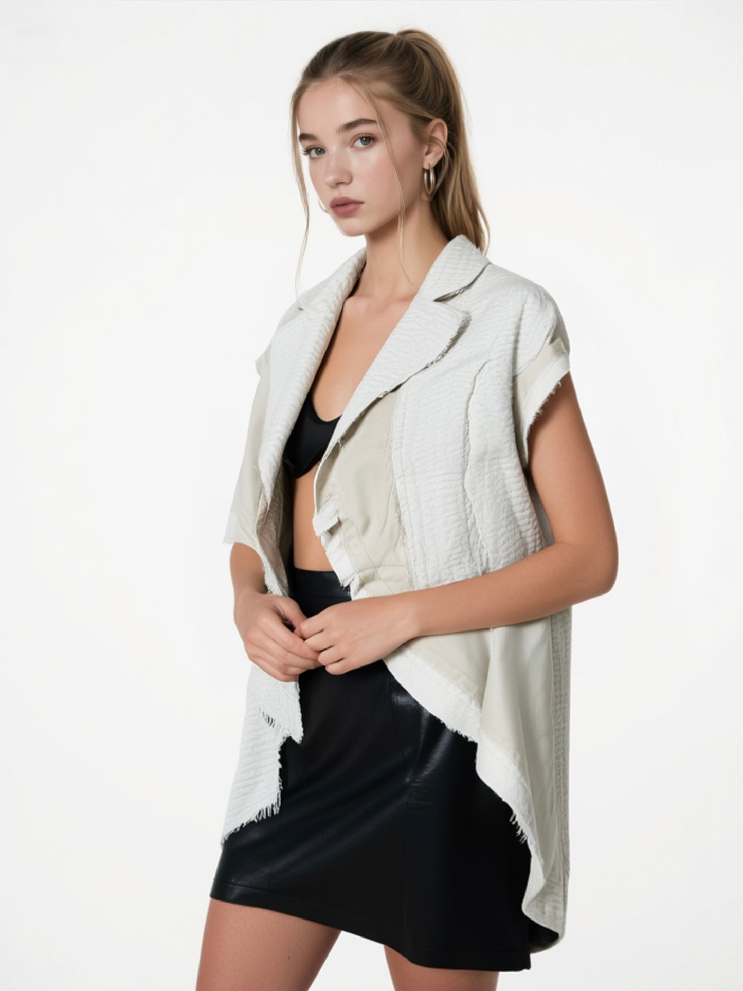 Asymmetric Layered Vest COMME DES GARÇONS (Pre-Owned)