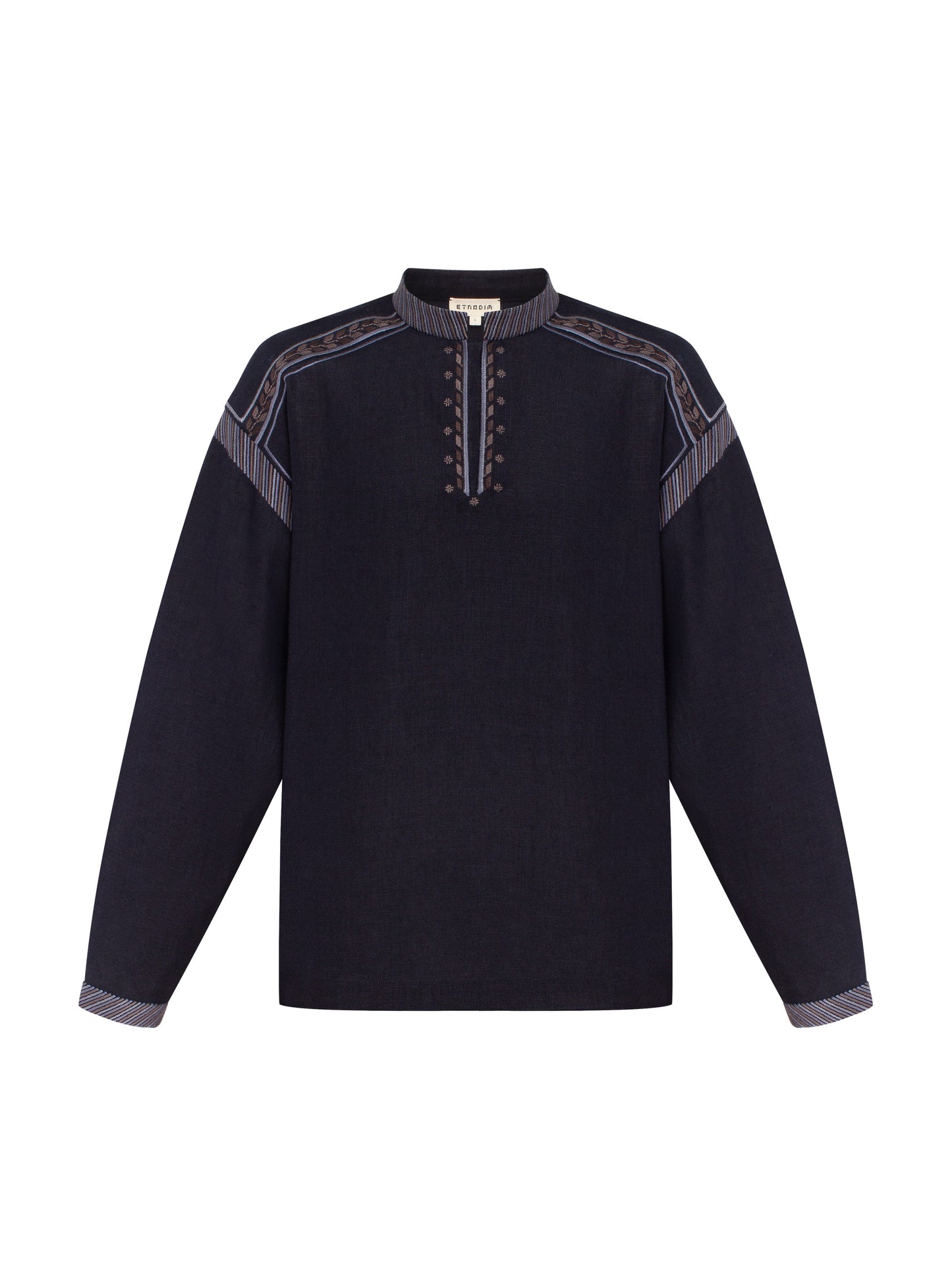 Burevii Deep Navy Shirt ETNODIM