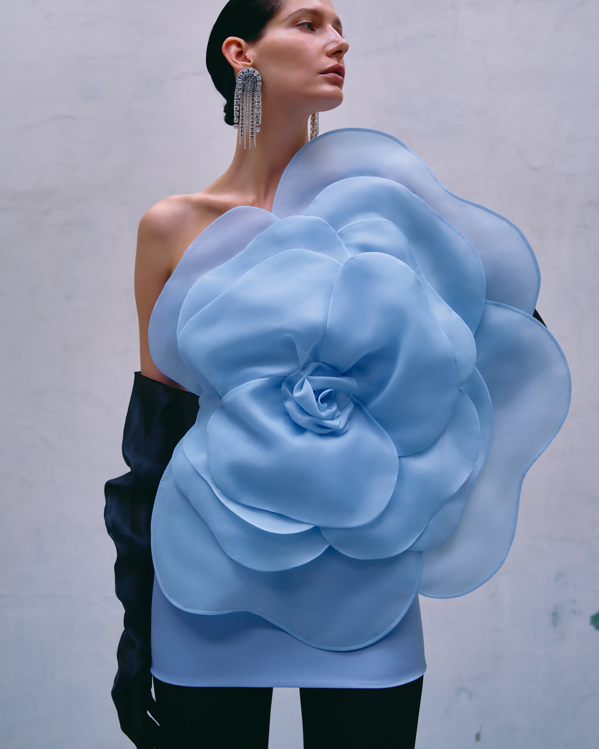 Camellia Lisa Blue Dress J'AMEMME Angel for Fashion Camellia Lisa Blue Dress J'AMEMME Angel for Fashion