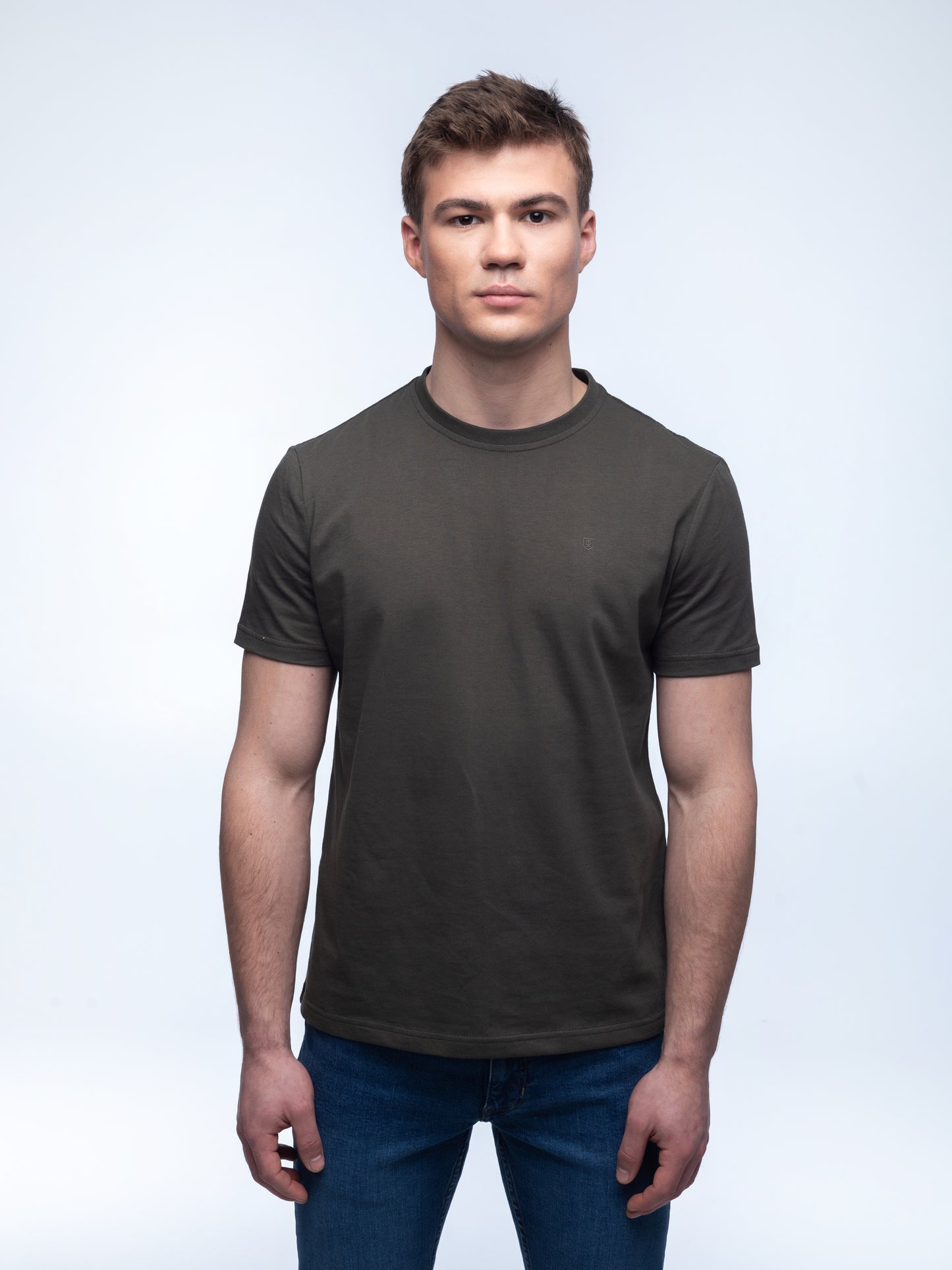 Khaki T-shirt INDPOSHIV