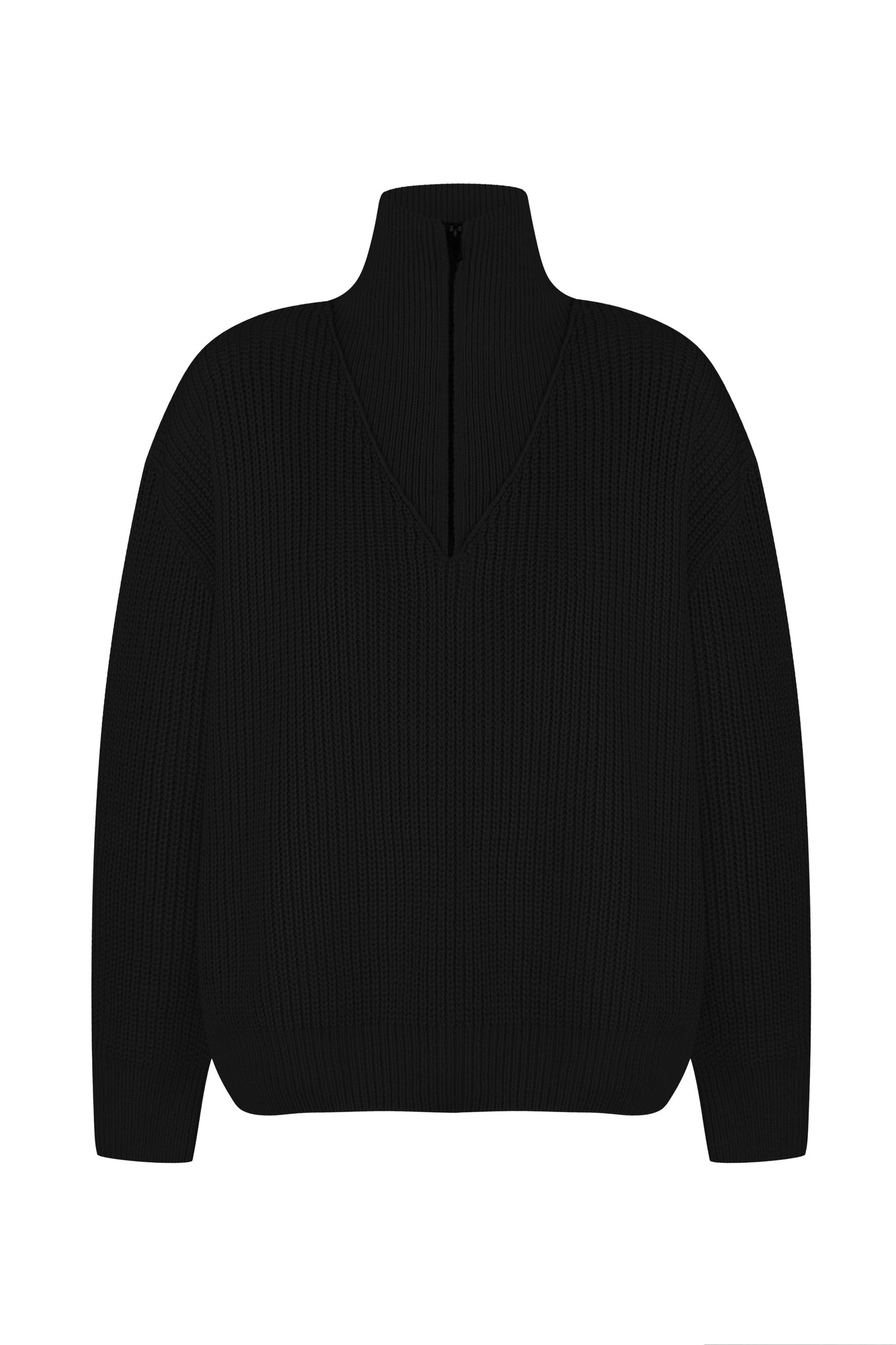 Knitted Half-zip jumper T.MOSCA