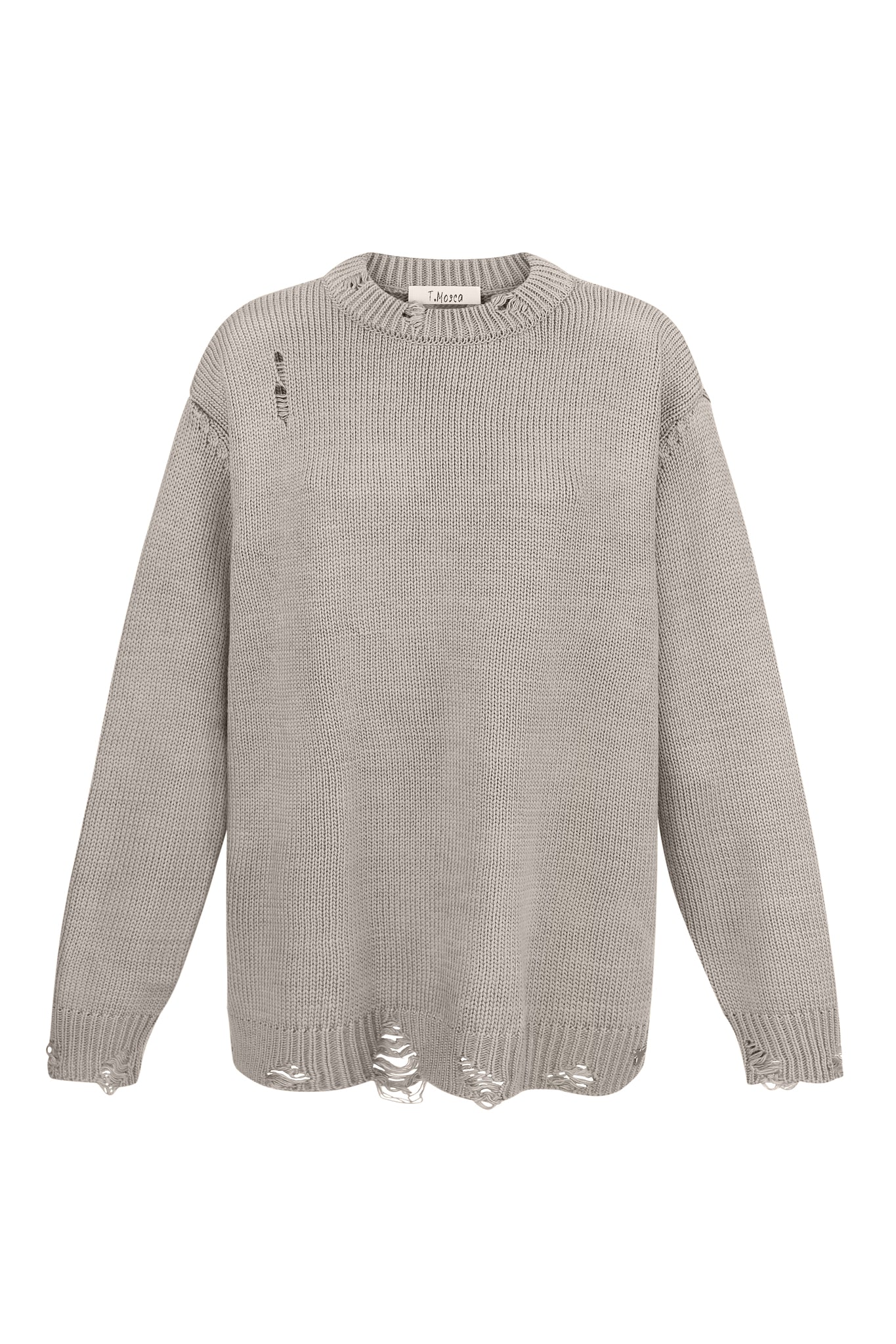 Relaxed jumper T.MOSCA
