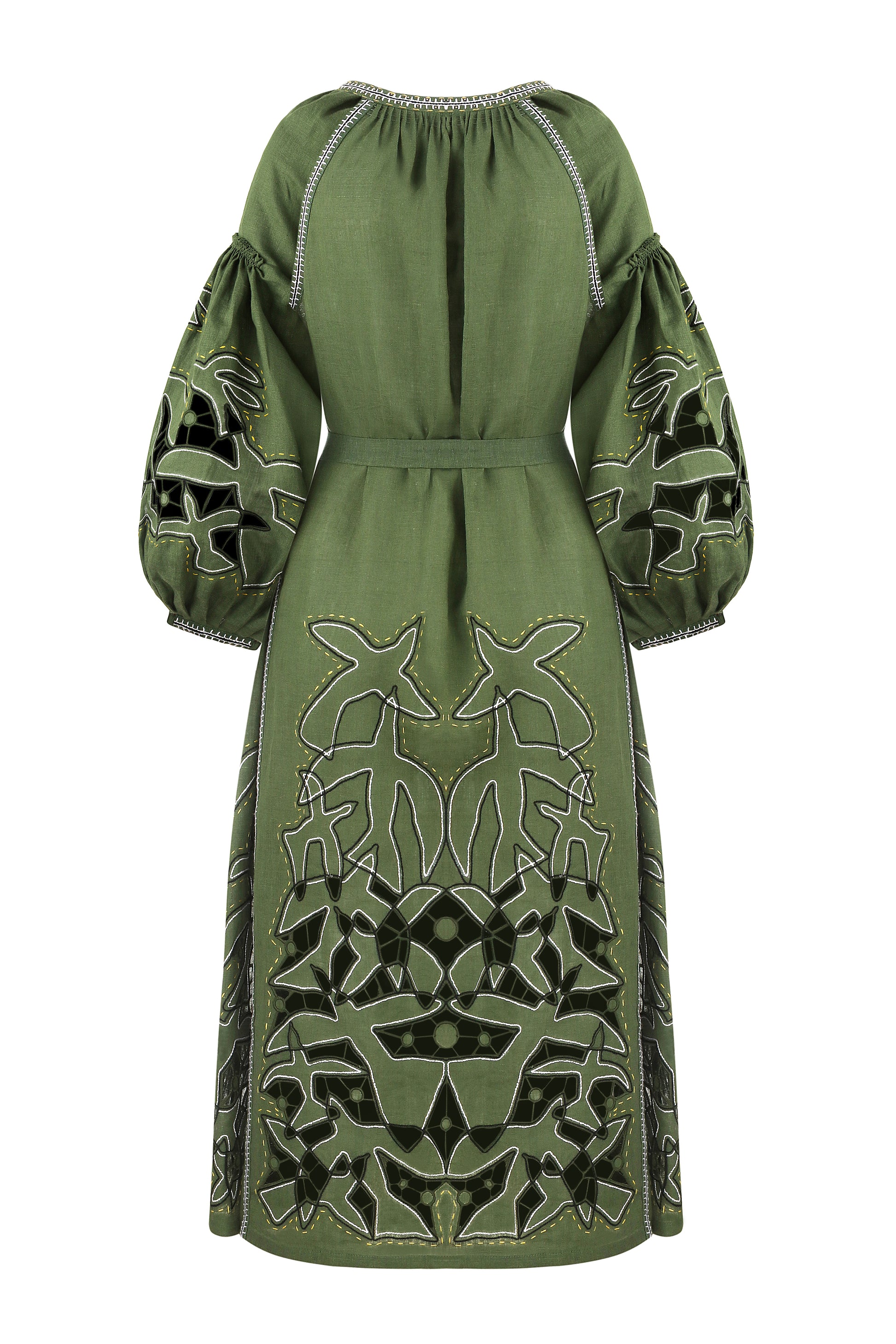 Flying Home midi Dress in Green My Sleeping Gypsy Angel for Fashion Flying Home midi Dress in Green My Sleeping Gypsy Angel for Fashion
