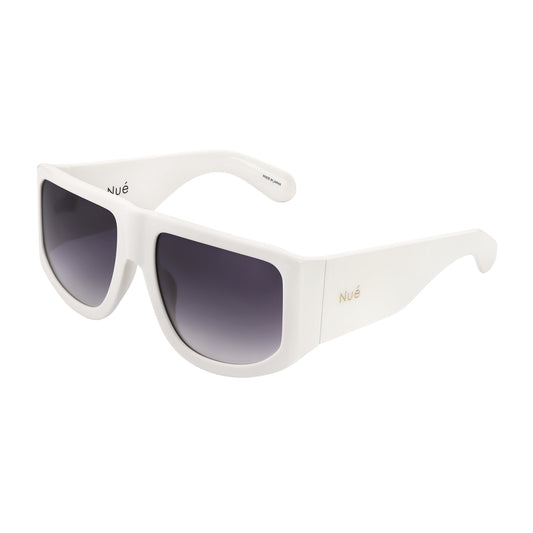 It Girl Sunglasses In White NUÉ