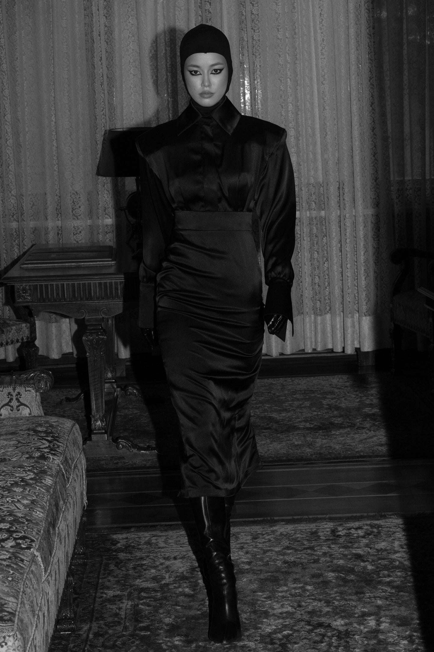 Silk Midi Dress VESTIAIRE D'UN OISEAU LIBRE