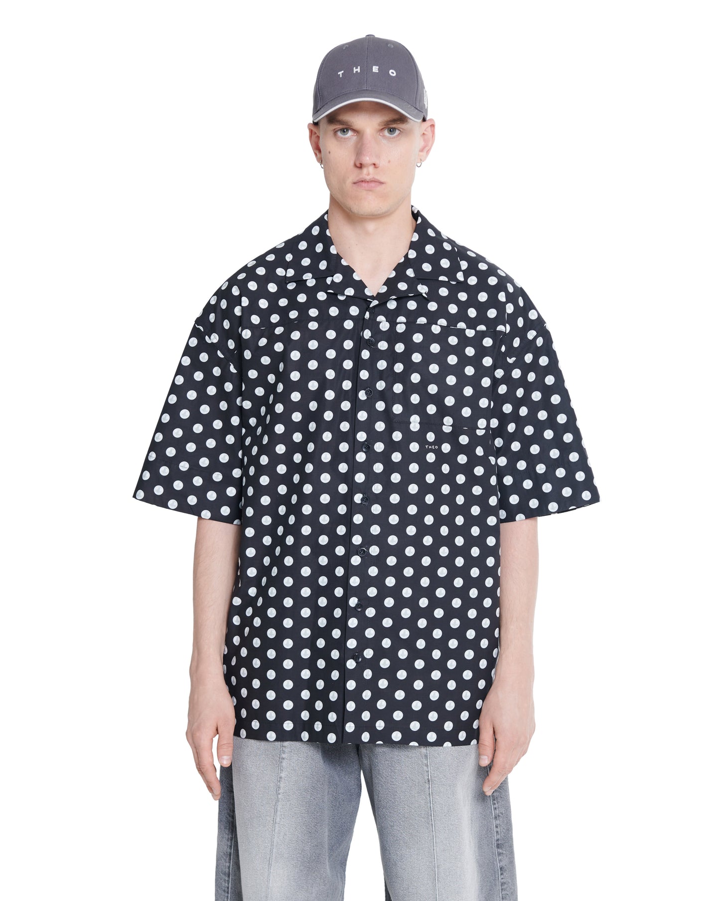 PRINTED CAMP SHIRT THEO