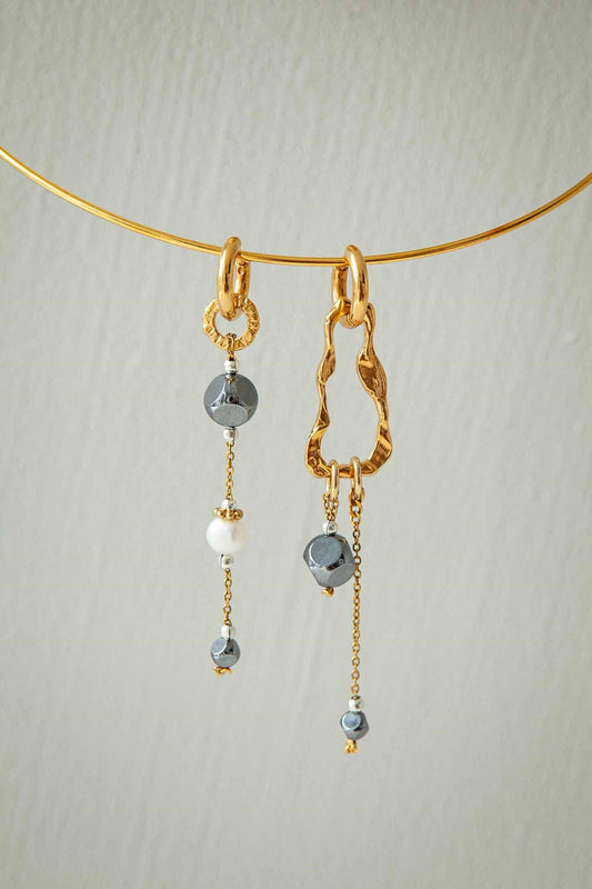 earrings-frida-asymmetrical-samokish - image 1