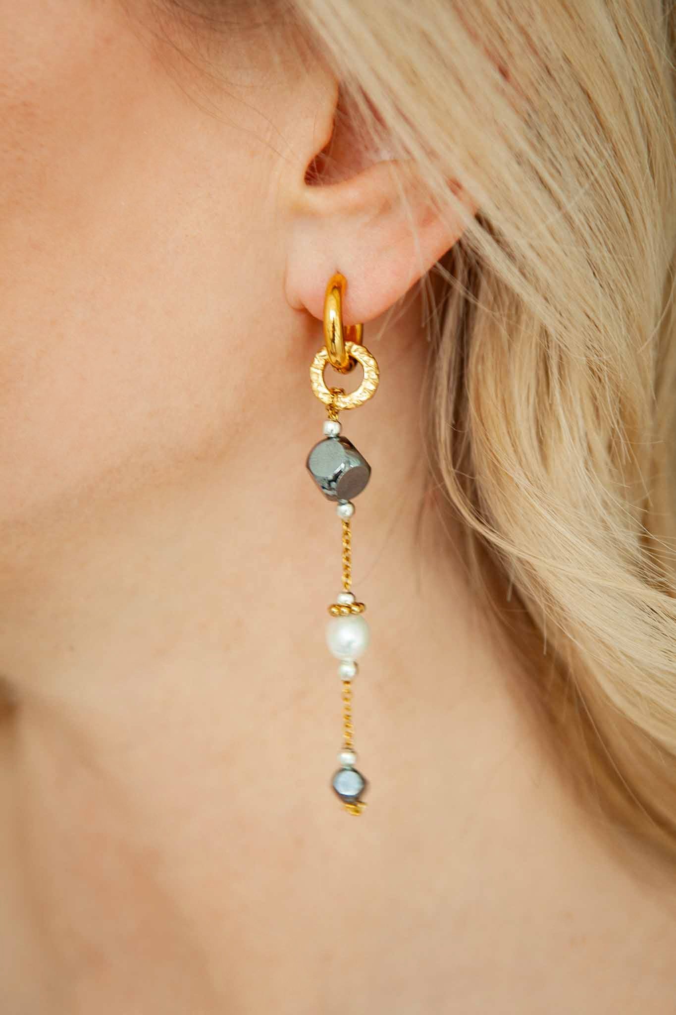 earrings-frida-asymmetrical-samokish - image 2