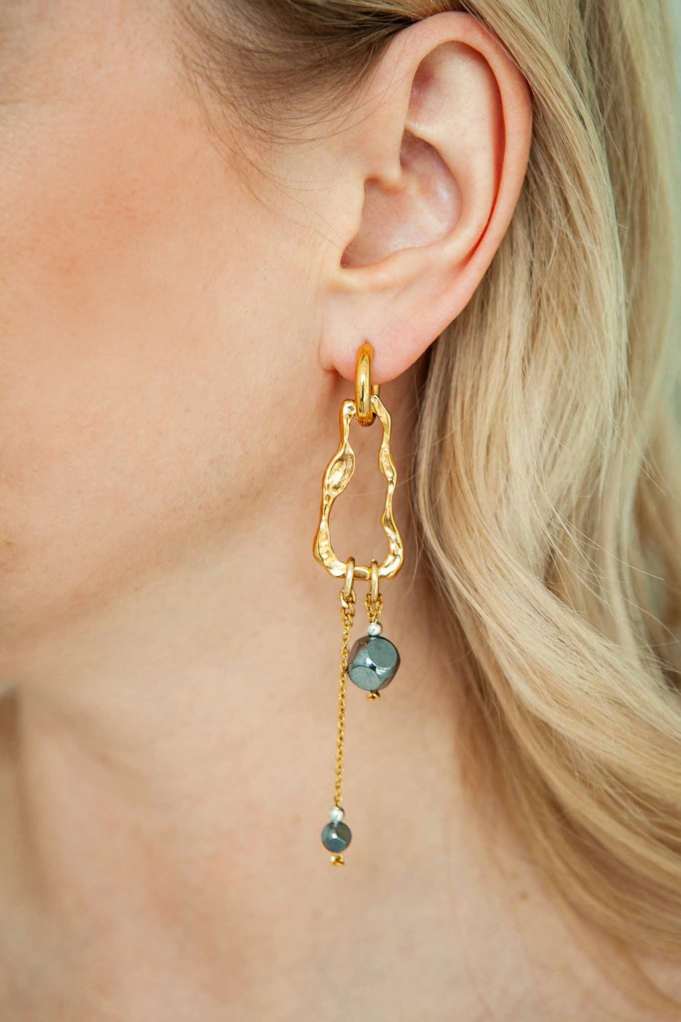 earrings-frida-asymmetrical-samokish - image 3