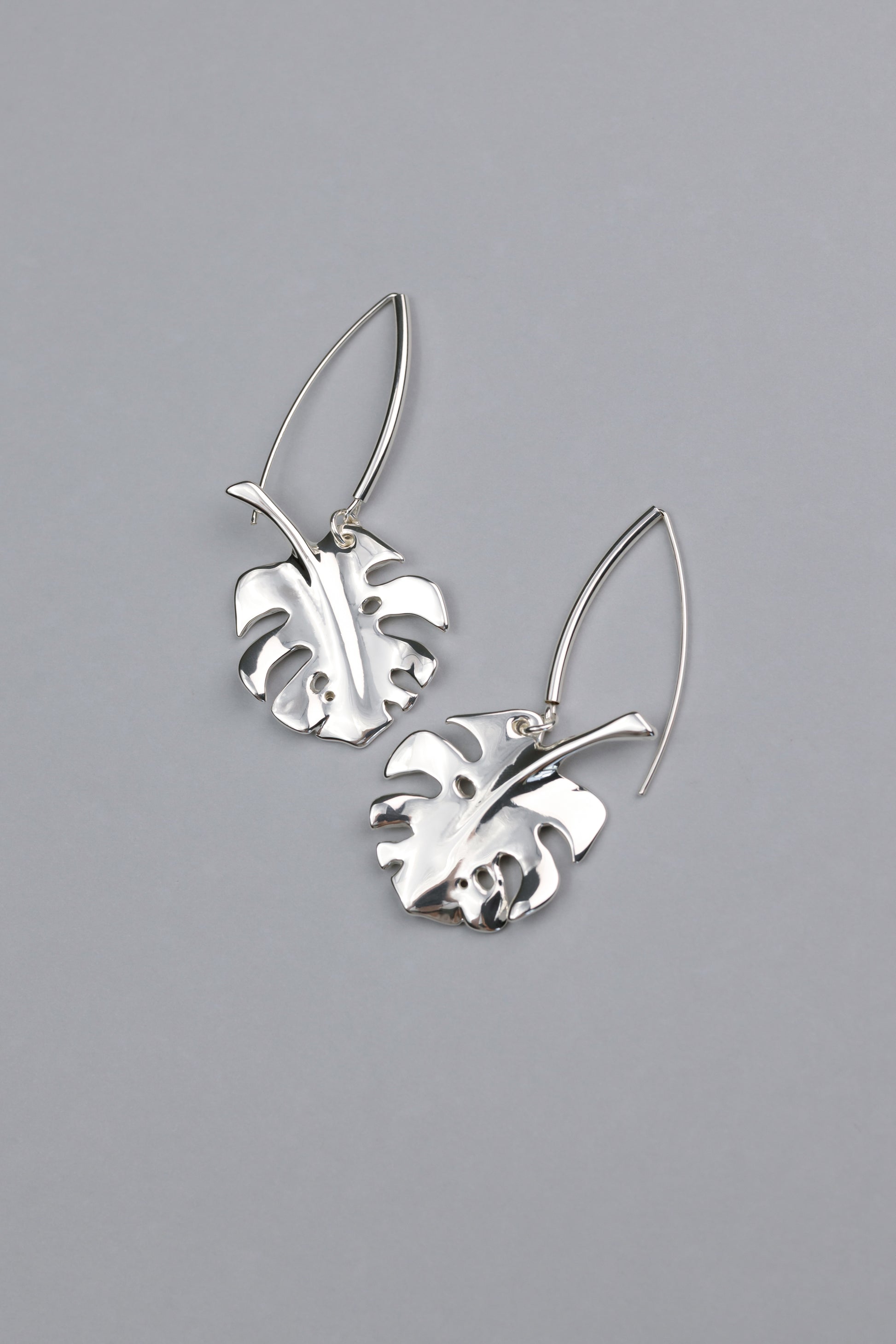 earrings-shannon-silver-samokish - image 1