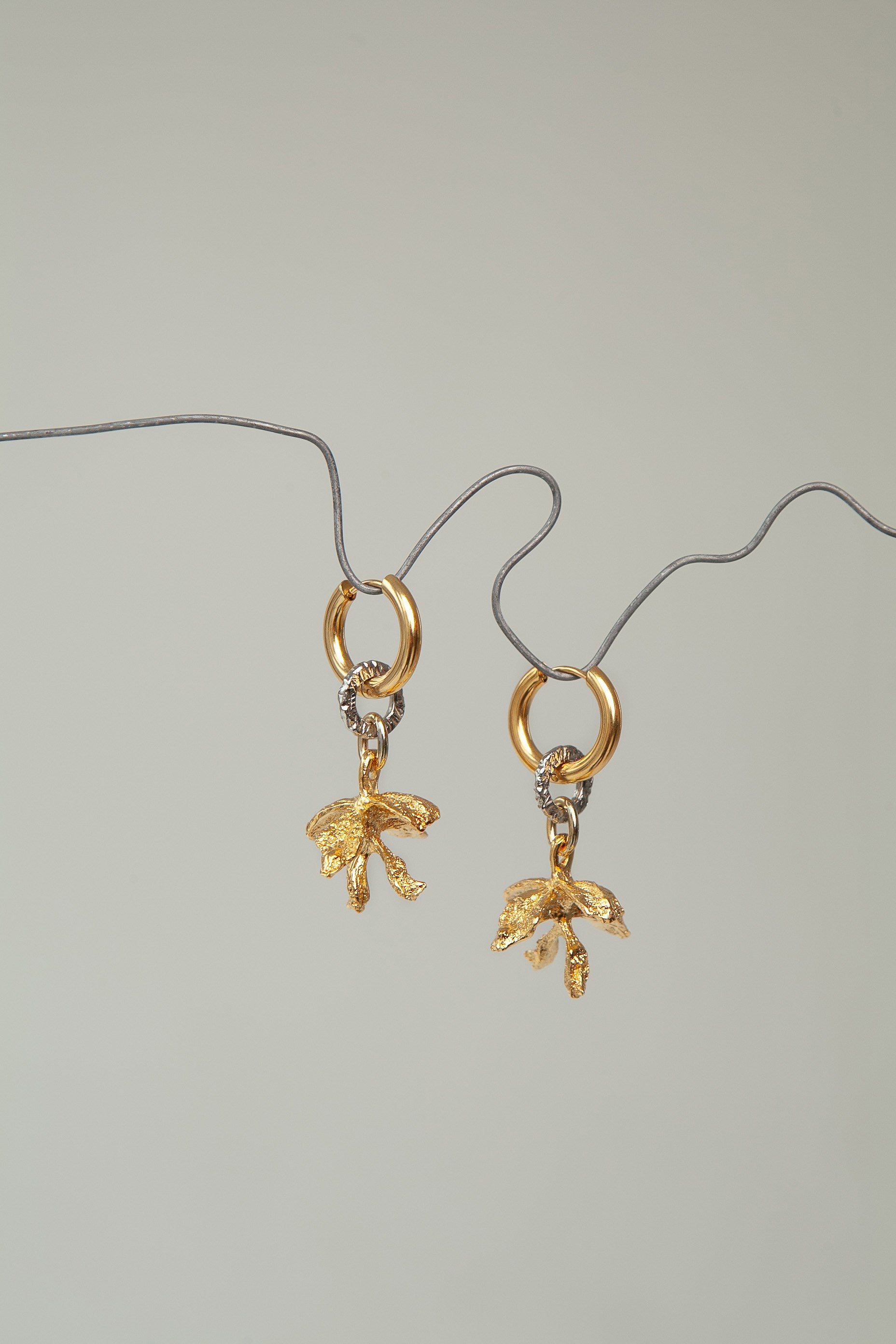 earrings-violetta-gold-samokish - image 1